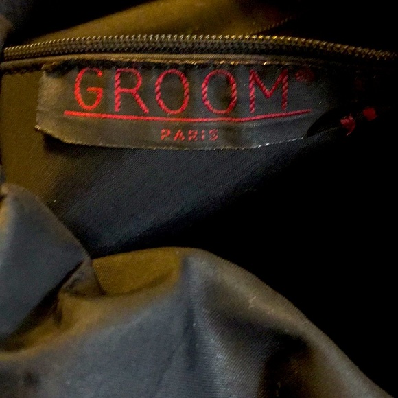 Groom Paris Bucket Black Bag with Pull Strings - Picture 3 of 16